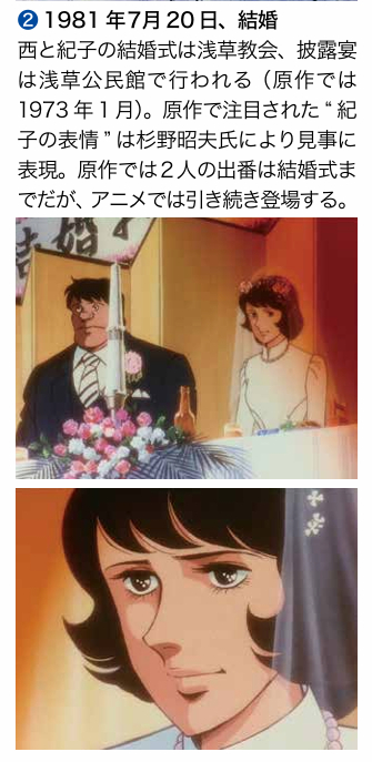 1981年7月20日放送から43年! マンモス西と紀ちゃんの結婚式。 CVのだるま二郎さん、森脇恵さんをお呼びしたファンイベントからも早6年・・・。 #あしたのジョー2 #マンモス西 #林紀子