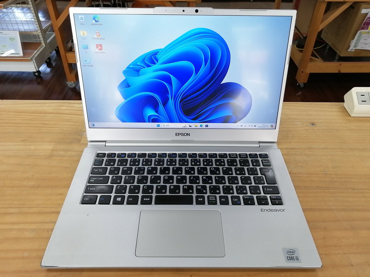 14インチ 10世代 i5 256G 8G 1920x1080 EPSON セキュリティソフト付】EPSON Endeavor NA710E｜第10世代 Core i5