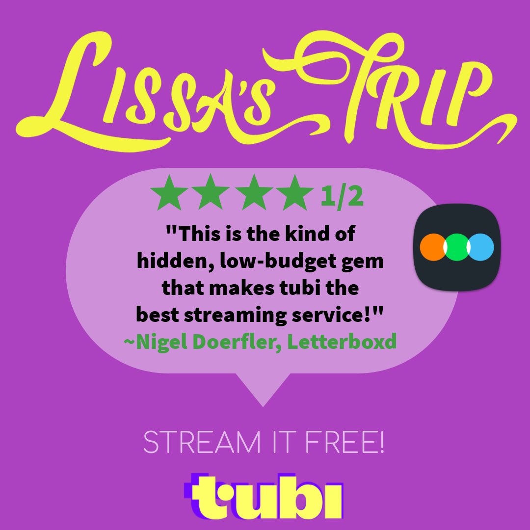 priggishpete's tweet photo. 🙏🏻☺️🌟Thanks for your @letterboxd review, Nigel in Cleveland @journeyintofilm!

🍿🍭Lissa’s Trip is available to stream FREE @Tubi in USA, Canada, Australia &amp; UK this weekend! 

PS: You can check out Nigel’s “Journey into Film” Substack at https://t.co/H5FoEhgmOM!

#psychedelics https://t.co/DOcBc6Q7v1