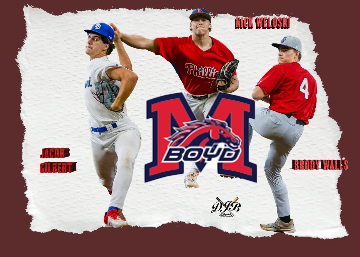 It was a <a href="/MBHS_Baseball/">McKinneyBoydBaseball</a> day for these three Broncos at Minute Maid Park.
