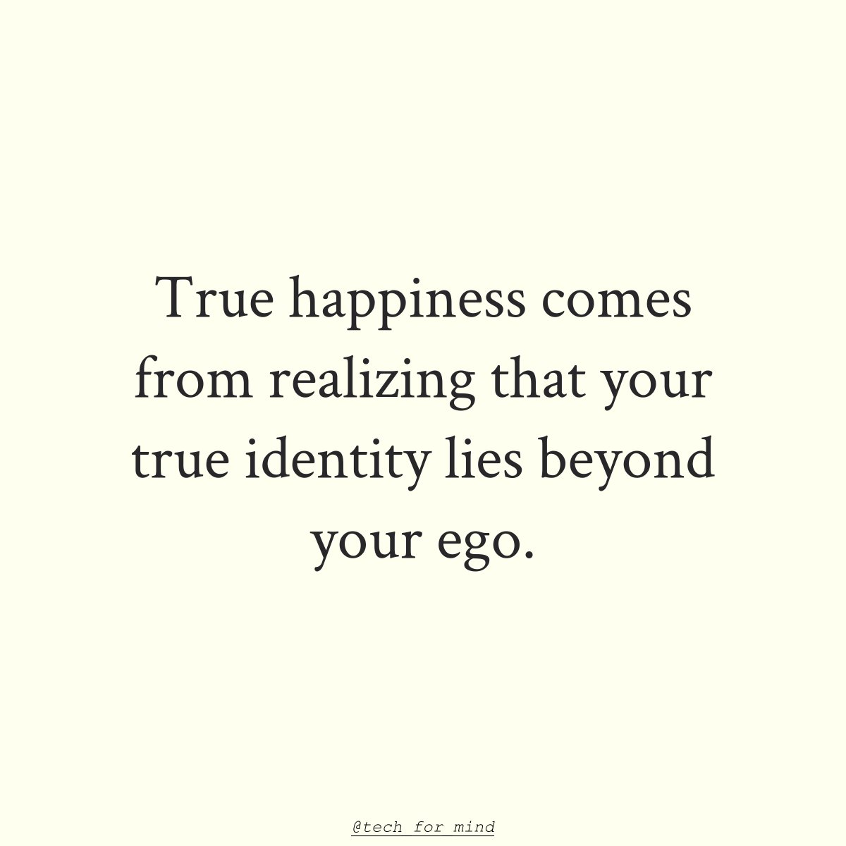 dream_frames_ai's tweet image. What are your thoughts on the idea that true happiness comes from realizing that your true identity lies beyond your ego❓
#Mindfulness #SelfAwareness #EgoDissolution
