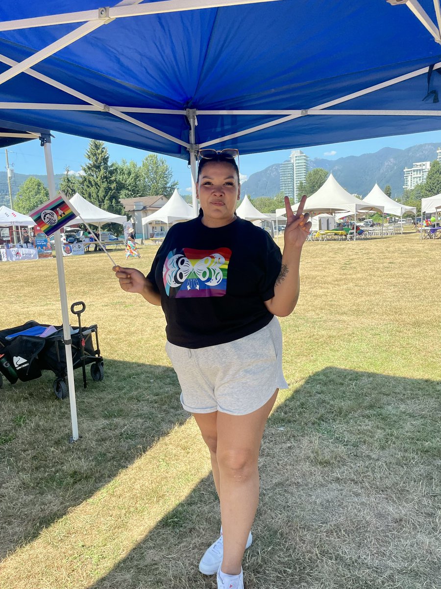 Makeupwithkoko's tweet photo. 🌈 Celebrating nch'ú7mut (one love) with our Pride Celebration of our 2SLGBTQIA+ community.🌈 #Pride #OnLove 💕 https://t.co/8O3rPoOgT2