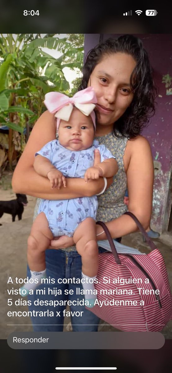 AdrianaSanMor's tweet image. Hija de un gran compañero de trabajo.!
Que regrese con bien a casa 🙏
#tabasco