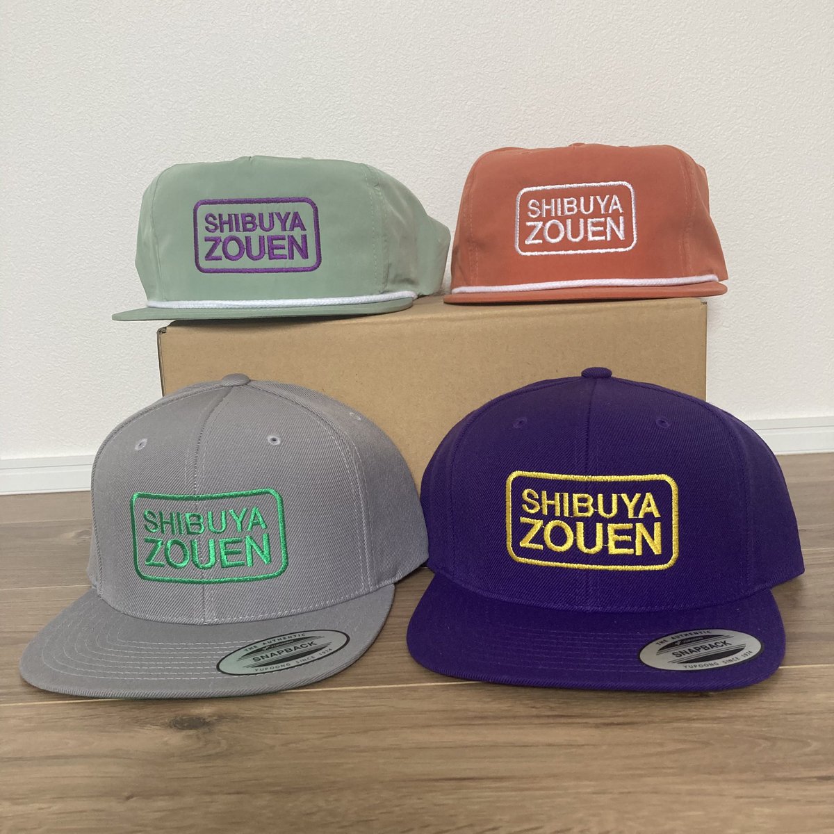 渋谷造園CAP NEW COLOR!!
本日のHMJで発売予定でしたが、家に忘れてきてしまいました。キーワード「帽子買うつもりだった」と言ってくだされば後日通販対応します。※オレンジ完売