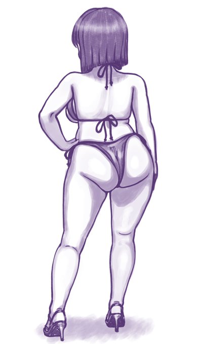 後シリーズ
うしろがみと大きな尻 