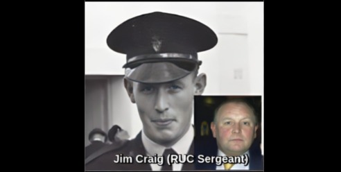 OnThisDayPIRA's tweet photo. #OnThisDay in 1979 the IRA attempted to murder Jim Craig, RUC, 30, lured to house by a reported burglary at 54 Benburb St, Belfast. IRA took over house opposite posing as NIHE workers. Officer shot x2 in head. For 40 years, children thought he died. https://t.co/8sM0rwkRXk… #OTD https://t.co/PNq2ZpSkJY