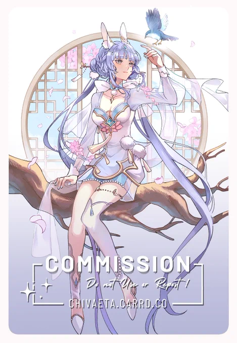[FULL BODY COMM] for @/tristiavt! i enjoyed drawing her a lot! thank you so much  