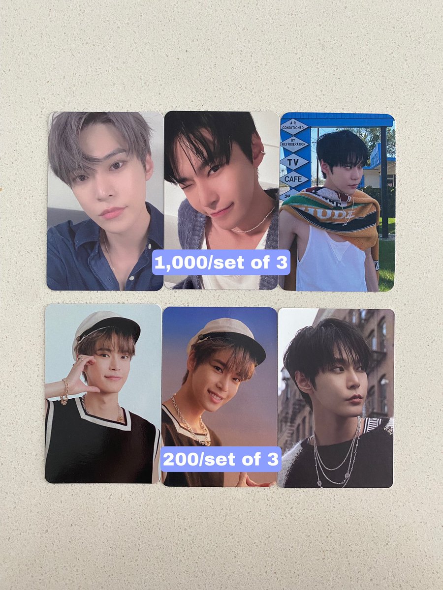cupidscart's tweet photo. wts lfb nct 127 djj ph ★ #cupidsales 

doyoung photocard sets

prices found on photo below

- clean &amp; onhand (except for first press kihno— has very small mark)
- rcbyt! https://t.co/a67I1NazuL 
- will only send photo condition to sure buyer after order confirmation

dm to buy! https://t.co/vwidLxWbGz