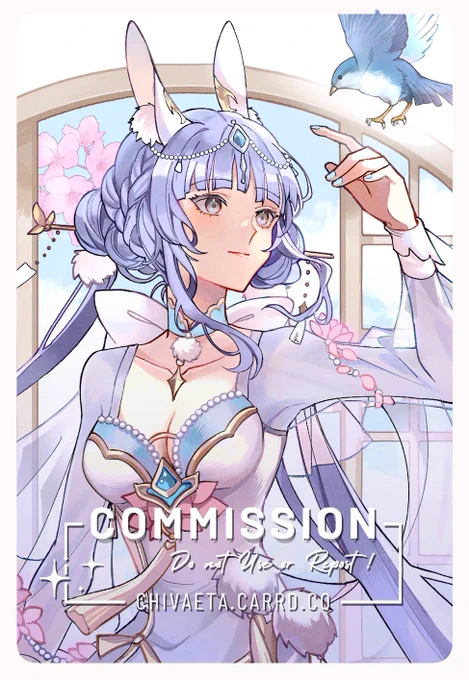 [FULL BODY COMM] for @/tristiavt! i enjoyed drawing her a lot! thank you so much  