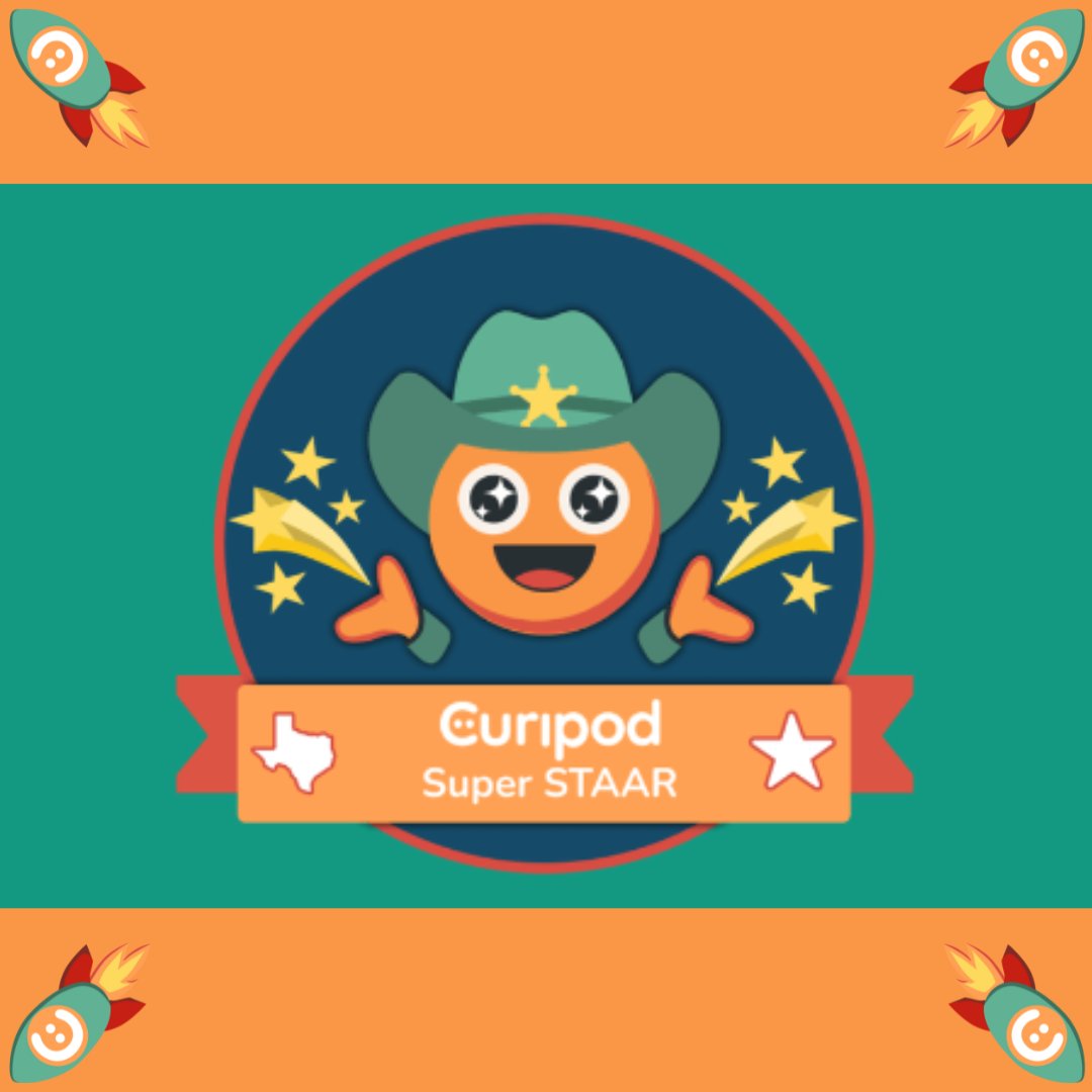baconedtech's tweet photo. Who's already thinking about STAAR?! πββοΈ
@curipodofficial has lessons ready for you to use in your classroom to prepare your students for the end-of-year test, and they provided you with a course to get better equipped! Be a Super STAAR with Curipodπ#curisummer https://t.co/cBMXQ7SjCJ