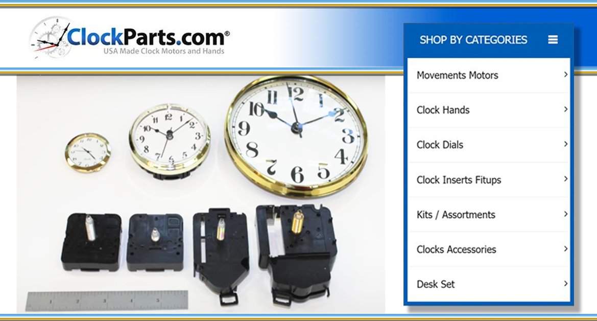 ClockPartsCom's tweet image. Discover the ideal movement for your #DIY #ClockProject with our selection of battery-operated quartz #ClockMotors, featuring nine USA-made options. ⏰ #ClockHobbyists can explore more quality parts at ClockParts.com