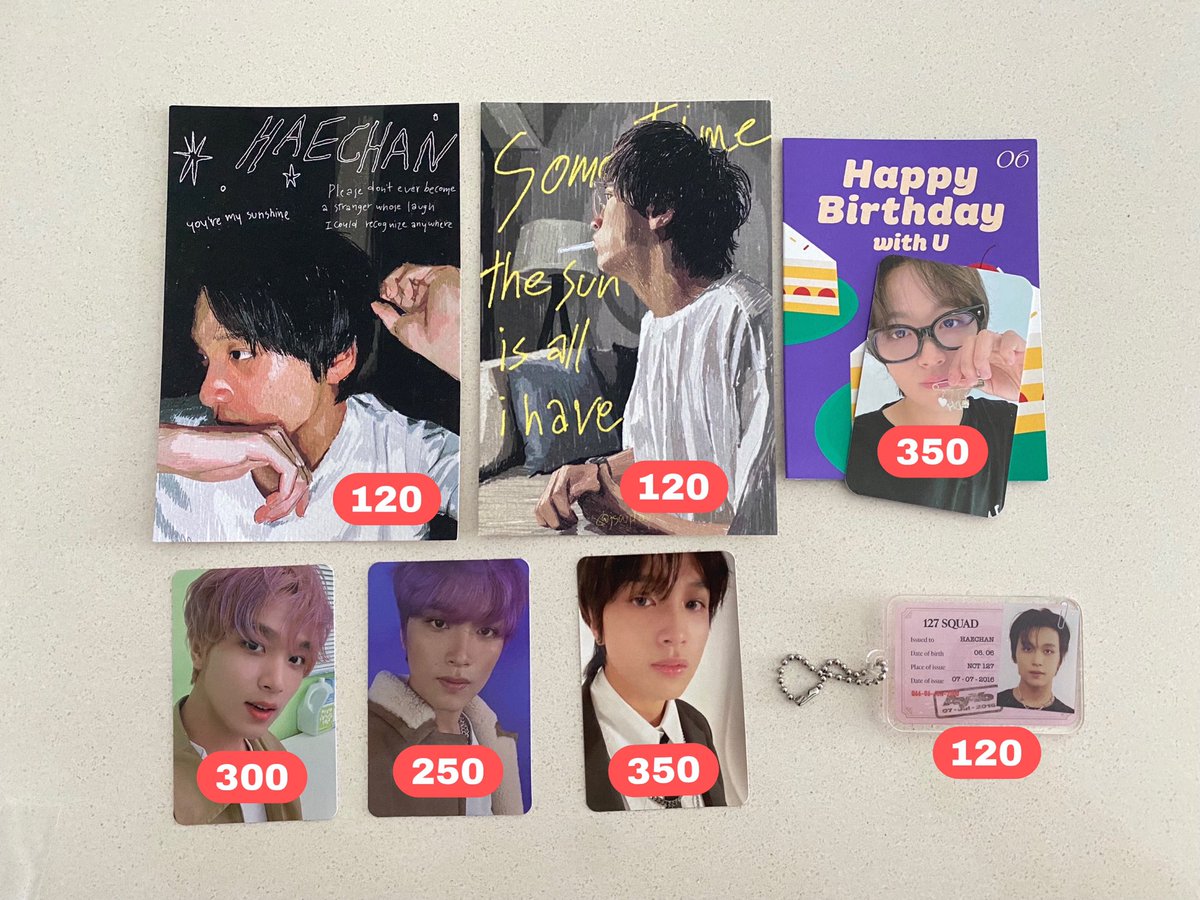 cupidscart's tweet photo. wts lfb nct 127 dream ph ★ #cupidsales 

haechan photocards &amp; postcards

prices found on photo below

- clean &amp; onhand
- rcbyt! https://t.co/a67I1NazuL 
- will only send photo condition to sure buyer after order confirmation

dm to purchase! https://t.co/JBZyeDQ5Zu