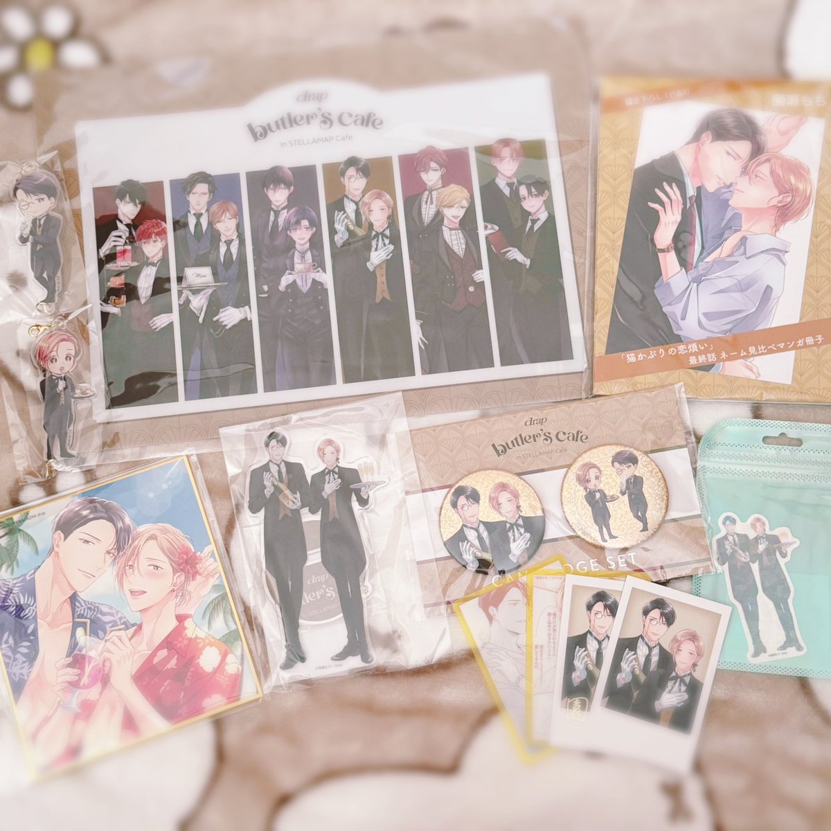 0moti_moti0's tweet image. 『#drap butler's cafe』
開催中です‼️🫖🍪
早速お写真やご報告もありがとうございます！嬉しく拝見しております🙇‍♂️💕
沢山楽しんで頂けますように✨️