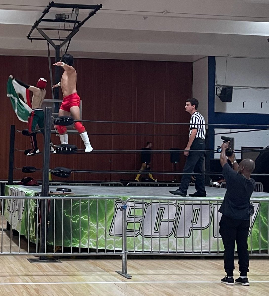BenjieWimberly's tweet photo. Paterson Recreation Summer Camps Professional Wrestling ECPW today at the Old PC with fun & food trucks! Thank you Zone6ix for coordinating today's event! #PatRec #CampsRUs #Zone6ix #ECPW https://t.co/cUTkev45h0