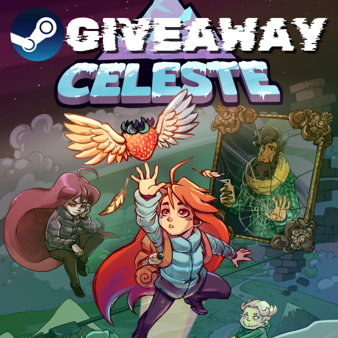 i_haskill's tweet photo. I will gift one lucky winner a copy of Celeste on Steam! Rules:
- Follow me
- Retweet this post
- Like this post

That's it! Winner selected 07/26/24. This is one of the best 2D platformers of all time! https://t.co/MzUli7ThXB