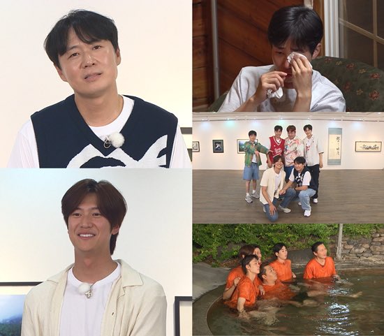 ilbakilcontents's tweet photo. [ARTICLE] The 2D1N team, who will spend their last night with Yeon Junghoon and Na Inwoo, reminisce about their past memories and share stories they couldn't share before going to bed. Yeon Jung-hoon honestly reveals his feelings about saying goodbye to the members, saying, "I had a good time with the members, and I feel good that I was able to end it well thanks to all the love the viewers sent me." 

Na In-woo also candidly shares stories he had not been able to share with the members. He says that he calmly confessed the worries he had secretly kept to himself when he first joined 2D1N.

The members' eyes were moist and they could not hide their regret at the farewell to Yeon Jung Hoon and Na In Woo who had come so quickly. In particular, when DinDin's tear ducts, which he had been holding back since the opening, burst, the eldest brother Yeon Junghoon reportedly expressed his special affection for his beloved younger brother by saying, "DinDin will sleep next to me."

🔗 https://t.co/MlCfBVCnZ5