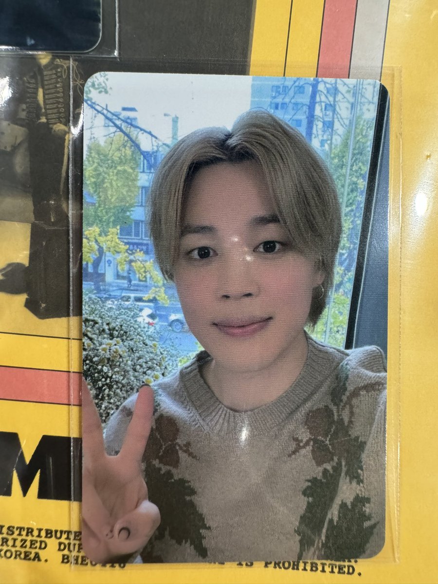 JIMIN - MUSE Korean Lucky Draw LD PCs ✓ Powerstation 📸 cr