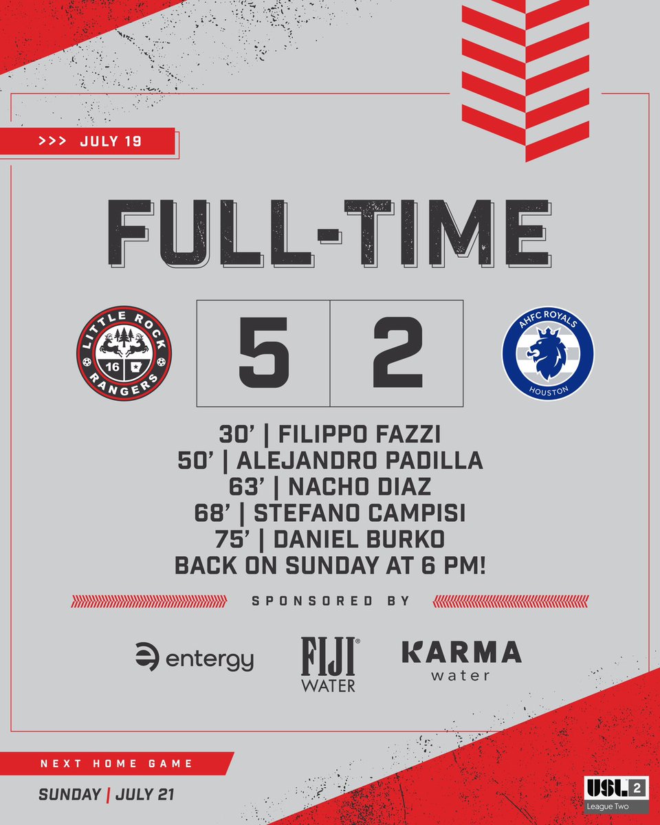 lrrangers's tweet photo. RANGERS WIN!! Stags advance to play again on Sunday at 6 PM!

#LRRvAHFC | #lrrangers | #path2pro | @USLLeagueTwo https://t.co/mlqzUW1gAJ