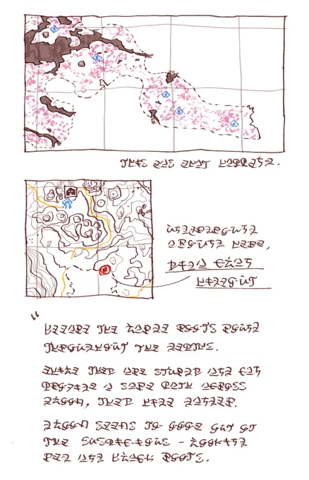 249/カカリコ村周辺の地底
地底開拓の状況を細かくお届けしております。
 #TotKnotebyOyu 