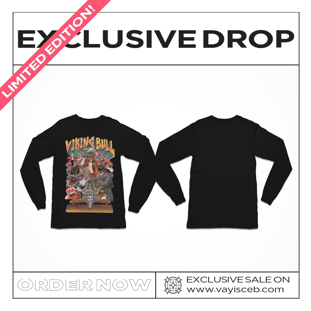 JDMTSTUNNA's tweet photo. These are the only 10 Limited Edition long sleeve t-shirts, that are made for the hood. Street fashion and rap music gave me strength to rise from the ashes. Like a raging bull own your inner strength, own your inner courage and grab ur tee on the Vayisce B website. https://t.co/19711yqVvb