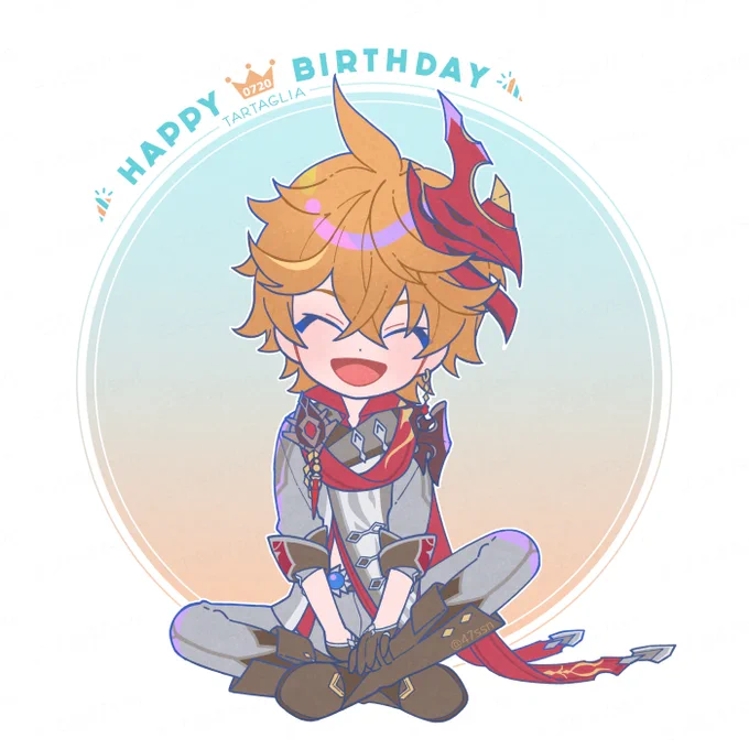 誕生日おめでタリヤ#タルタリヤ生誕祭2024 