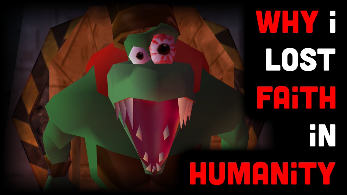 The final thumbnail to my latest YouTube video. youtu.be/D_NjK6lAN_M