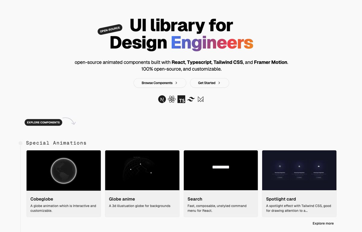 又来一个 Eldora UI, 用不完了

https://t.co/hTRcmKEWR6 https://t.co/JZYggtDxjp