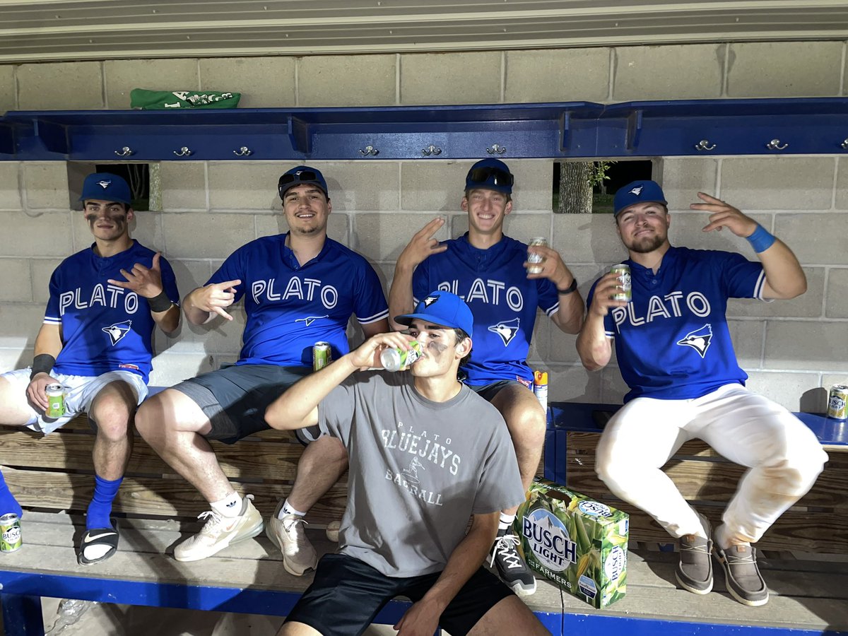 Plato Bluejays (@bluejaynation_1) on Twitter photo Plato is victorious over St. Boni by a score of 4-2. Jimmy Roepke goes 2-4 with 3 RBI and Hopper <a href="/rkschwirtz/">Reece Schwirtz</a> goes 3-4 with 9Ks in his 4 inning start. Next up we face off with <a href="/Colognebaseball/">Cologne Hollanders⚾️</a> 2pm Sunday for the regular season finale. Plato is victorious over St. Boni by a score of 4-2. Jimmy Roepke goes 2-4 with 3 RBI and Hopper <a href="/rkschwirtz/">Reece Schwirtz</a> goes 3-4 with 9Ks in his 4 inning start. Next up we face off with <a href="/Colognebaseball/">Cologne Hollanders⚾️</a> 2pm Sunday for the regular season finale.