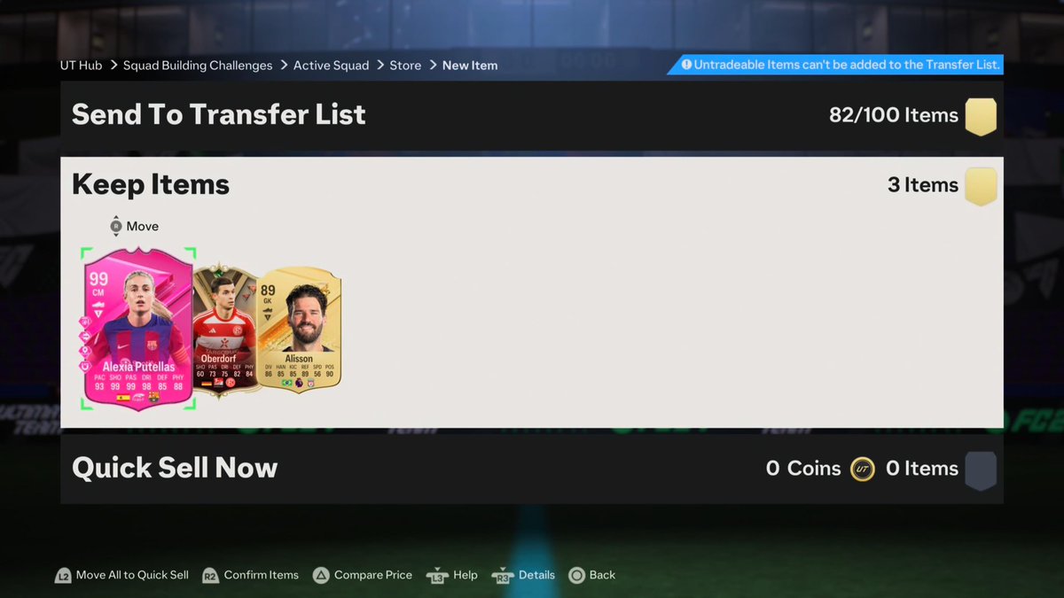 ko_chowder's tweet photo. Big W from EA FC today! Can’t wait to try this beauty that is Putellas https://t.co/DoHHTxyx8k