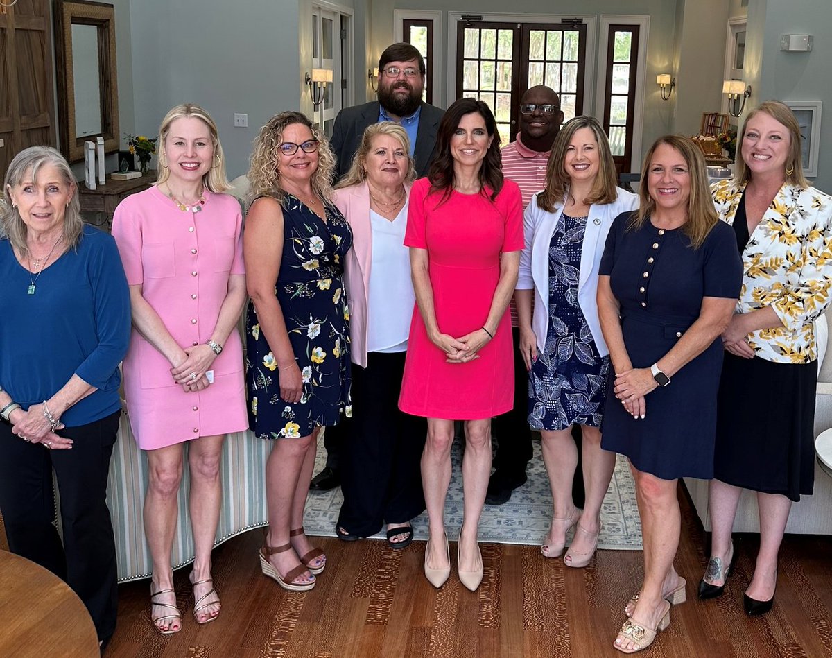 CRCrealty's tweet photo. Representing @chucktowncaa and the SC Apt Assn Susan Burke (Regional Property Manager) along with others, met with Nancy Mace, US rep for SC's 1st Congressional District to discuss The Choice in Affordable Housing Act and YIMBY Act. #BeCRC #affordablehousing #multifamily https://t.co/F8BX5MnMrx