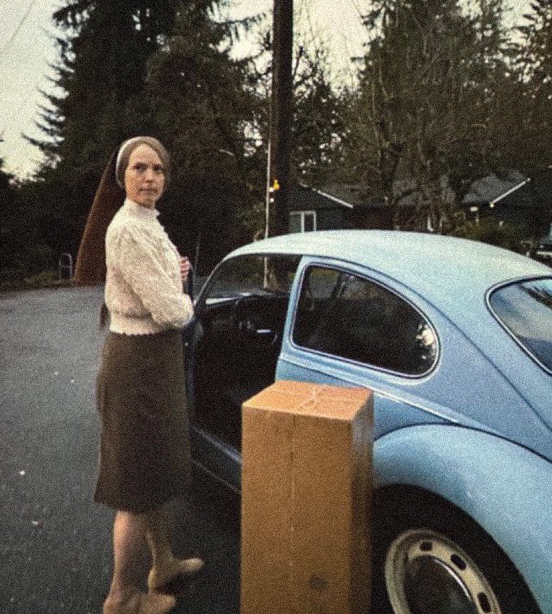 Guys this lady just showed up with a gift from the church! How thoughtful! unboxing vid later!