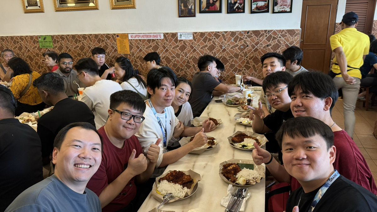 DTCGReview's tweet photo. Day 1 MY GAO - OP
Village Park Nasi Lemak for breakfast after the players checked in, the best way to start your day! https://t.co/bEuAPS1NNW