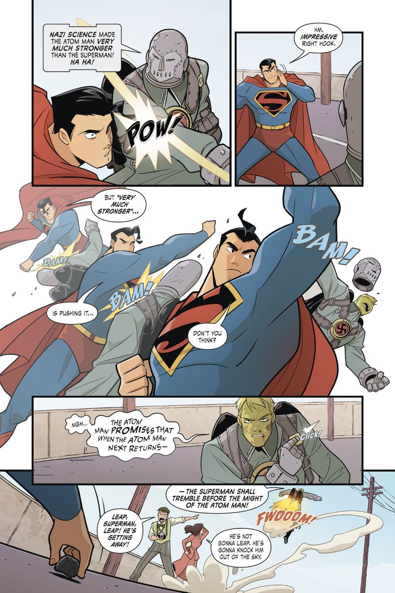 kal8elle's tweet photo. Superman Smashes The Klan 01 (2019) 
#Superman #ClarkKent #KalEl #LoisLane #JimmyOlsen #AtomMan https://t.co/NCwYlPQjSM