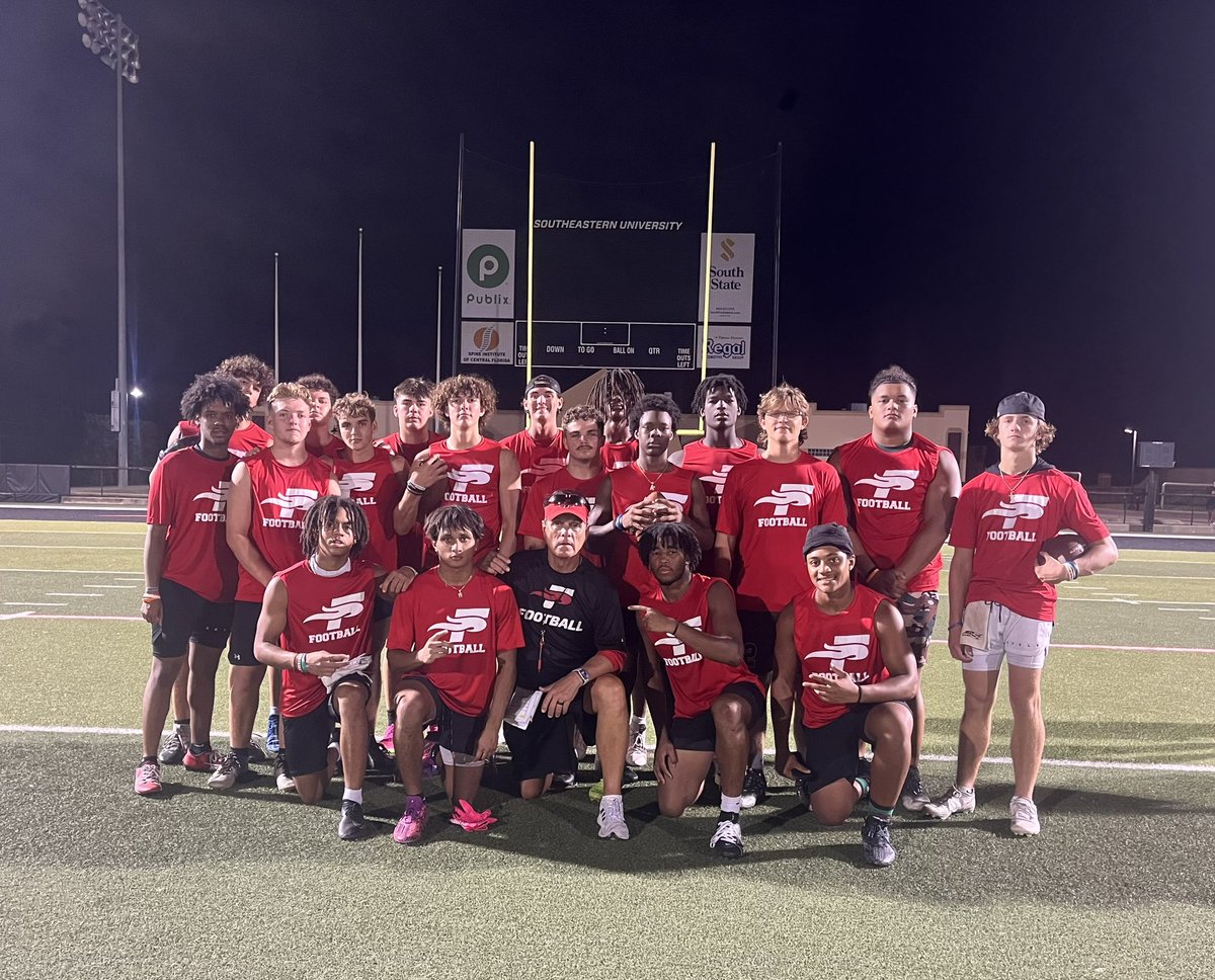 Coach Mike Canales (@coachcanales) on Twitter photo SEU Fire Football Session 2 well represented by Pasco, Hernando, & Marion County <a href="/SEUFireFootball/">Southeastern Football</a> 🏈🏈🏈🔥🔥🔥💯💯💯 SEU Fire Football Session 2 well represented by Pasco, Hernando, & Marion County <a href="/SEUFireFootball/">Southeastern Football</a> 🏈🏈🏈🔥🔥🔥💯💯💯