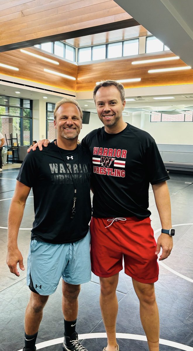 Special thanks to former Wando assistant Coach Franko for helping out at youth camp this summer! Great to have you back on the mat!!!