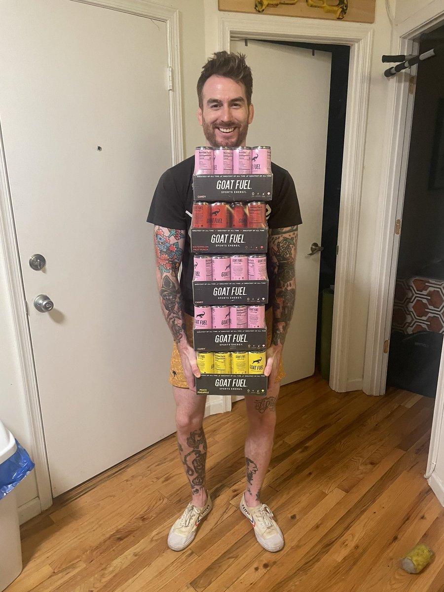 Thank you <a href="/goatfuel/">G.O.A.T. Fuel</a> I love you so much