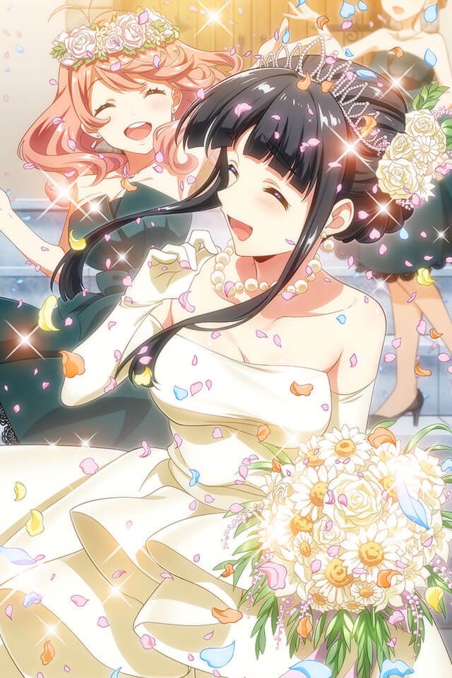 【Tokyo 7th シスターズ】GS+レアカード　シズカ それぞれの結婚式 GETしたよ！皆も遊んでね♪→t7s.jp/download 【プレイヤーID】FYgpUgg #t7s #ナナシス
え！！嬉し