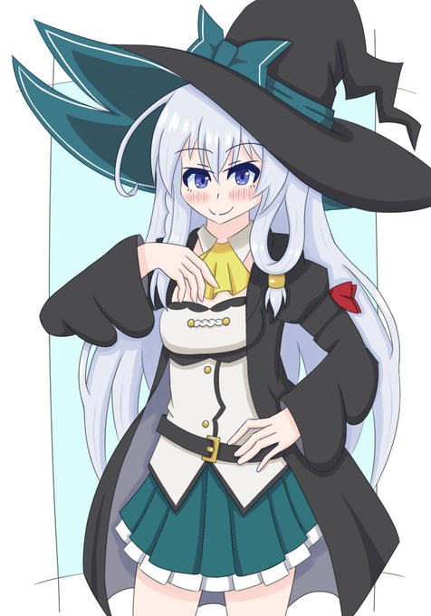 #魔女の旅々 #スライム倒して300年  【リクエスト】お題箱よりアズサのコスプレをしたイレイナ 