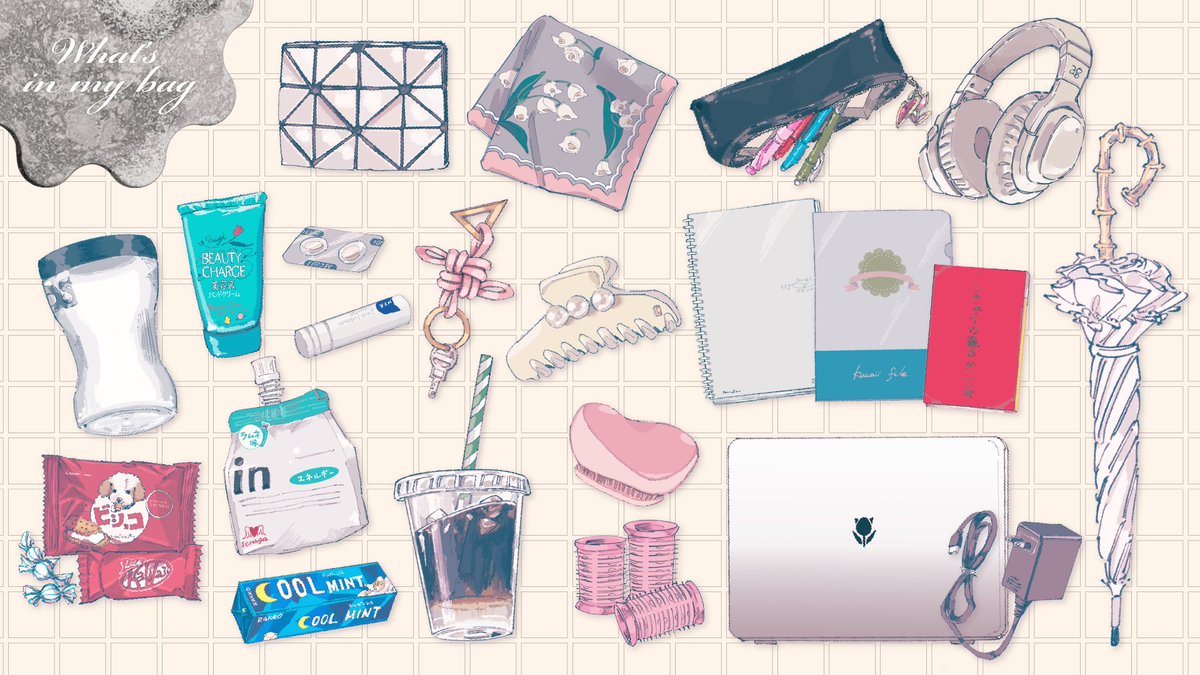 ienaga_mugi23's tweet image. 家長むぎのWhat’s in my bag &amp;amp; コーデ（大学編・仕事編）です👝🎀 ぎゅっと詰め込んだのでぜひアップで見てください〜