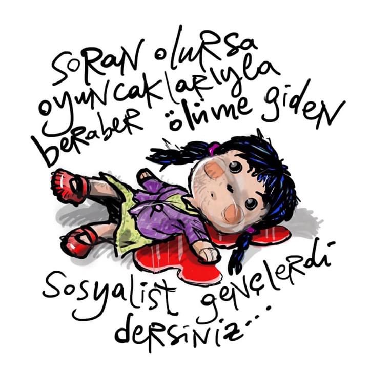 engindogruchp's tweet photo. Torbalarında umut ve barış taşıyan o güzelim gençleri katlettiler.  
9 yıl geçti, haberi aldığımdaki acı ve boşluk hiç geçmedi. 
Hiç geçmeyecek... 
#Suruç9Yıl https://t.co/2ARskfLkL2