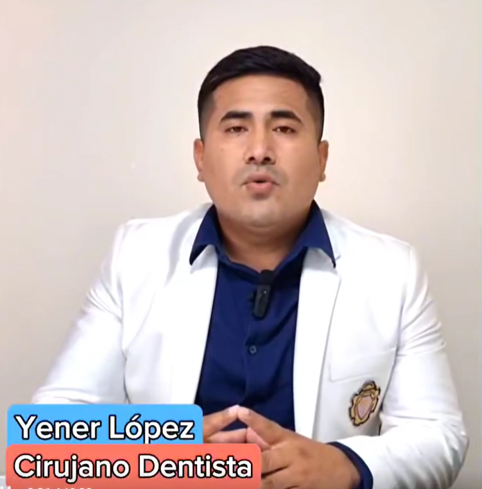 saludconlupa's tweet photo. Yener López, operador detrás del decreto que cambió el examen para el #Serums, desaprobó 2 veces el Examen Nacional de Odontología.

En 2020, sacó 08. 
En 2021, sacó 09.

Desde 2023, López es asesor parlamentario del congresista Edgar Tello. https://t.co/wHHyYGZUwr