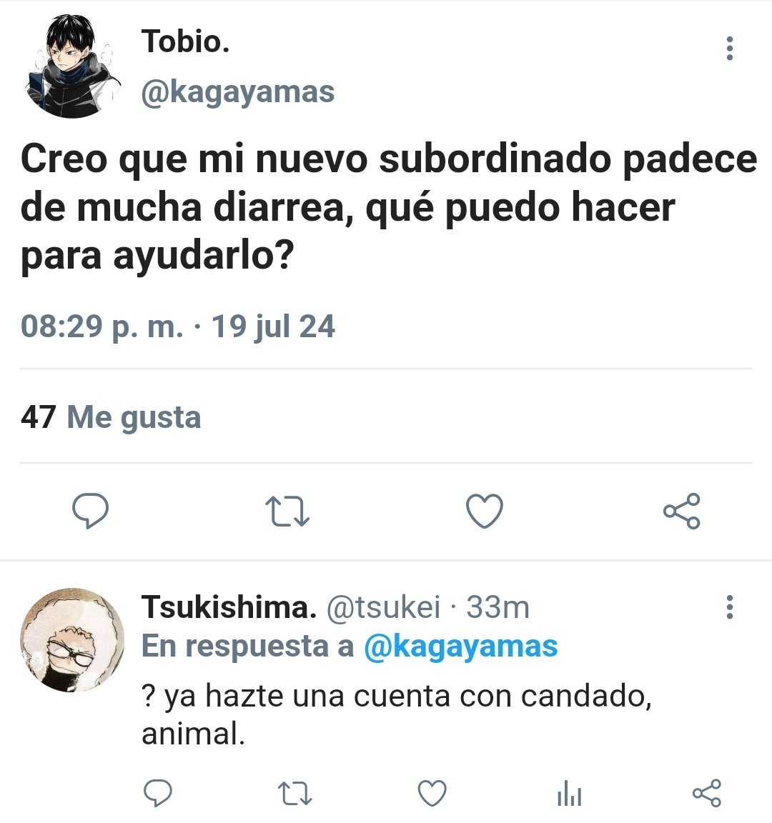 gauziyeru's tweet photo. AU — #KAGEHINA

donde shoyo renuncia de su anterior trabajo por abuso laboral y tiene miedo de que su nuevo jefe sea igual

o donde kageyama está emocionado por recibir al nuevo empleado y hace de todo para que se sienta cómodo https://t.co/s8wFw2gQTb