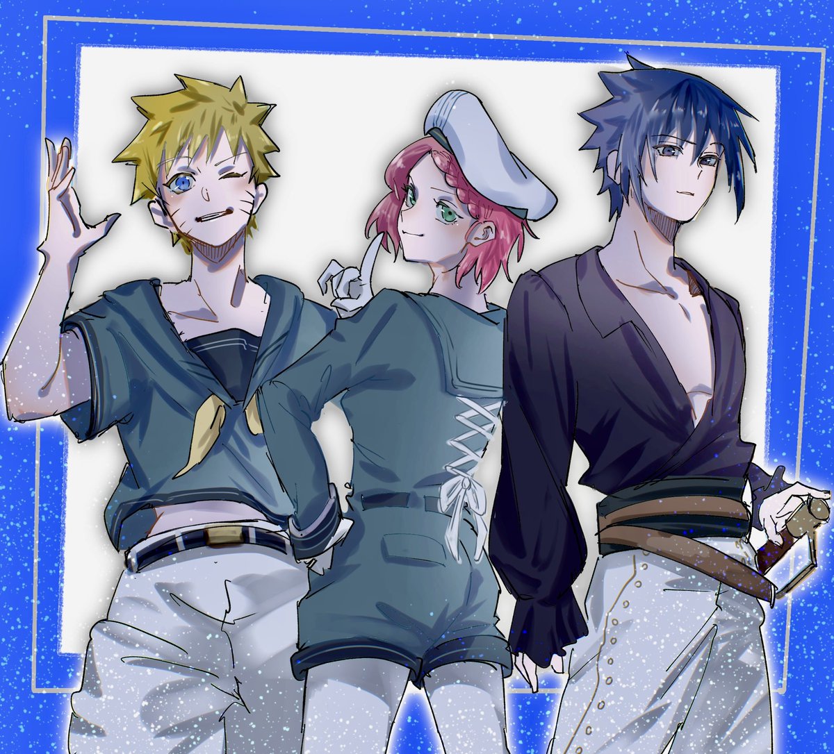 全員かわいいってばよ😭😭😭🌊💦