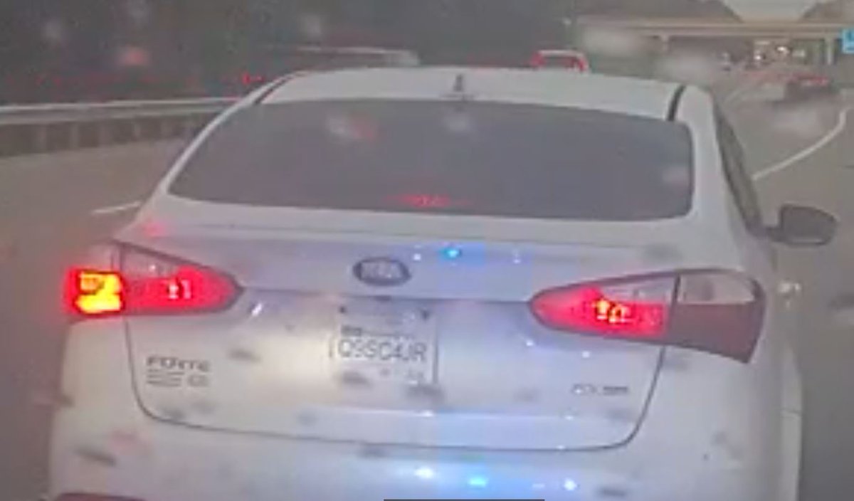 #TNBlueAlert: We're searching for two unknown subjects traveling in a white Kia Forte with temporary tag Q9SC4JR driven by two black males with face tattoos. The subjects in the vehicle are wanted for shooting a THP Trooper in Putnam County. 

See this car? Call 1-800-TBI-FIND!