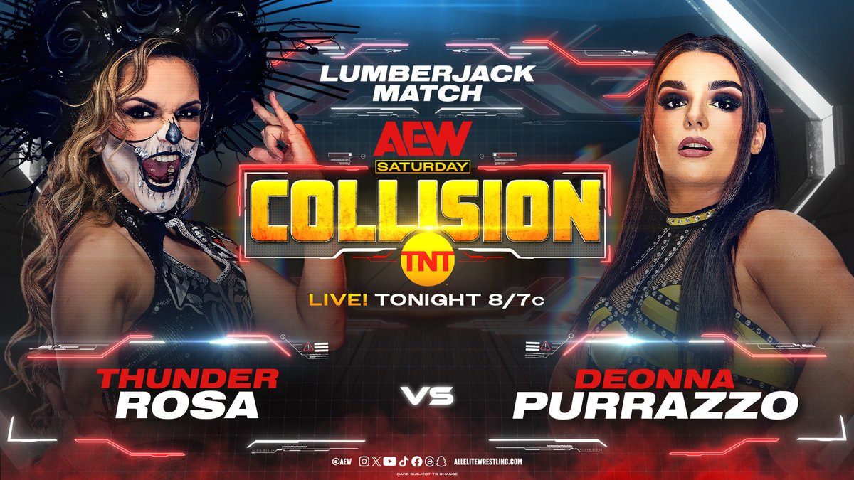 AEWCollision TONIGHT! @esportsstadium | Arlington, TX LIVE 8/7c