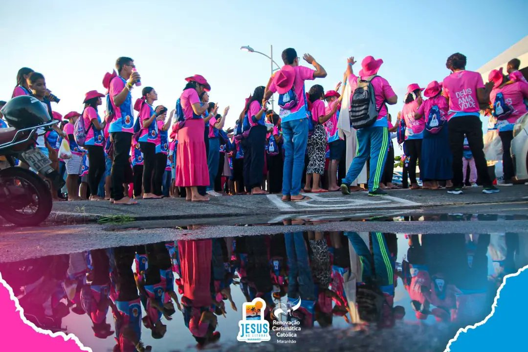 rccma's tweet photo. E tá bonito, tá legal,
Isso é Jesus no Litoral! 🎶🩷💙

Seguindo a programação, a missão na tarde desta sexta-feira foi Espigão Ponta D'Areia. 
Tivemos Grupo de Oração, querigma e muuuita animação. 

#Rccmaranhaooficial #jesusnolitoralrccma
#JNL2024 #Rccbrasil 
#IgrejaCatolica https://t.co/K2MrlDiKYe