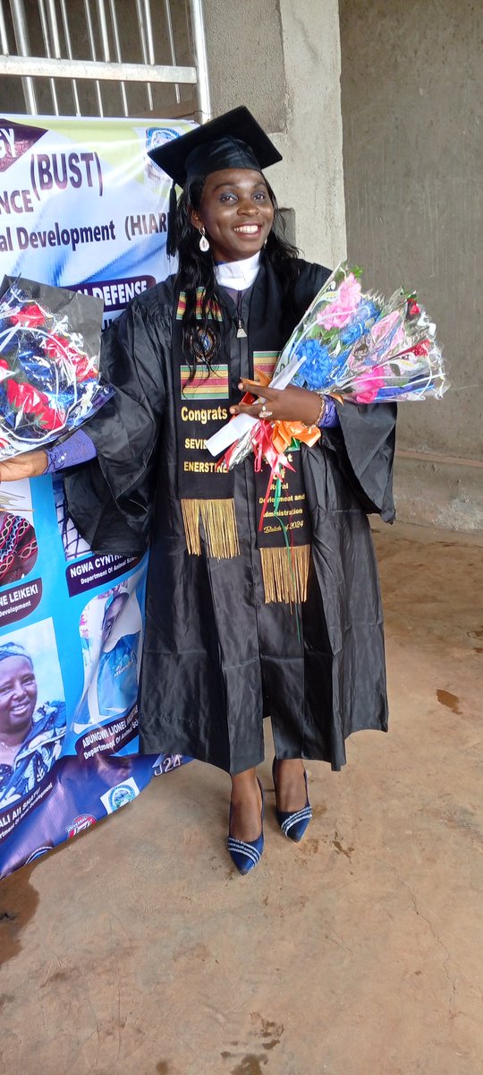 It's an academic affair!!! M.Sc in Rural Development and Administration from Bamenda University of Science and Technology (BUST). <a href="/BarreAnn/">Anne Barre</a> <a href="/SaschaGabizon/">Sascha Gabizon (Inactive)</a>