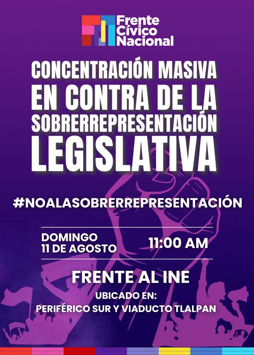 acostanaranjo's tweet photo. NO dejemos de luchar.

Vamos a defender la democracia, la pluralidad, la igualdad de nuestro voto, al Poder Legislativo.

@lopezobrador_ NO le basta ser el peor delincuente electoral, ahora quiere una sobrerrepresentación en sobres amarillos, no lo permitamos.

#Todos11deAgosto✌️ https://t.co/lPutgV4ryY