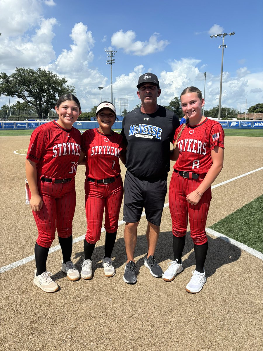 Julianna (Julie) Rodriguez (@juliannar2027) on Twitter photo Thank you <a href="/McNeeseSoftball/">McNeese Softball</a> for hosting such an amazing camp! Came January, 14th earlier in the year and it was just as fun last time. <a href="/LandreneauJames/">james Landreneau</a> <a href="/KeaganValdetero/">Keagan Valdetero</a> <a href="/AyleenCervante7/">Ayleen Cervantes</a> Thank you <a href="/McNeeseSoftball/">McNeese Softball</a> for hosting such an amazing camp! Came January, 14th earlier in the year and it was just as fun last time. <a href="/LandreneauJames/">james Landreneau</a> <a href="/KeaganValdetero/">Keagan Valdetero</a> <a href="/AyleenCervante7/">Ayleen Cervantes</a>
