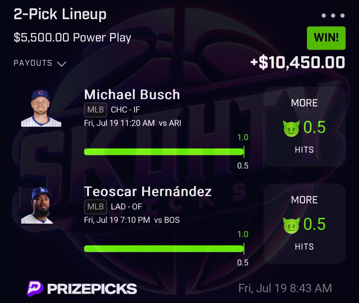 SkohtyDFS's tweet photo. $500 to 2 People RIGHT NOW 😮‍💨❤️

VIP👑 CASH IT ✅

Requirements:
👍 Like
❤️ Follow @SkohtyDFS 
♻️ ReTweet
💬 Comment Cashtag/Venmo

Goodluck!

JOIN MY PREMIUM👇
https://t.co/8oifFQ6Get

#PrizePicks #GamblingX #SkohtyPicks https://t.co/CADVv9G5nY